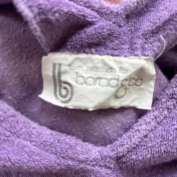 Vintage TerryCloth Purple Jumpsuit Size S/M - Picture 3 of 5